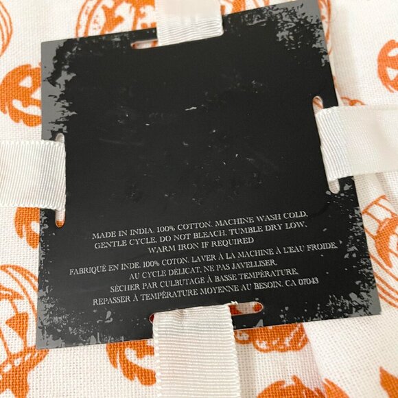 Spooky Night Set of 4 Napkins Halloween Pumpkins - Picture 5 of 10